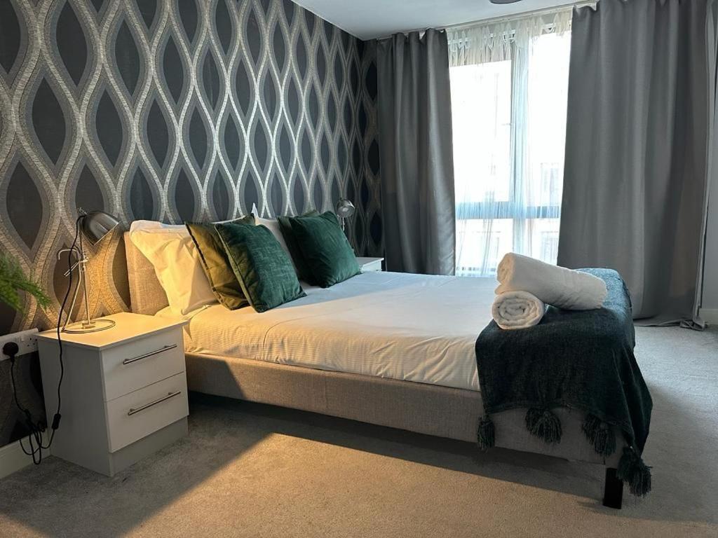 Luxury 9Ine Beautiful Bull Ring Apartment Free Parking Birmingham Exterior foto